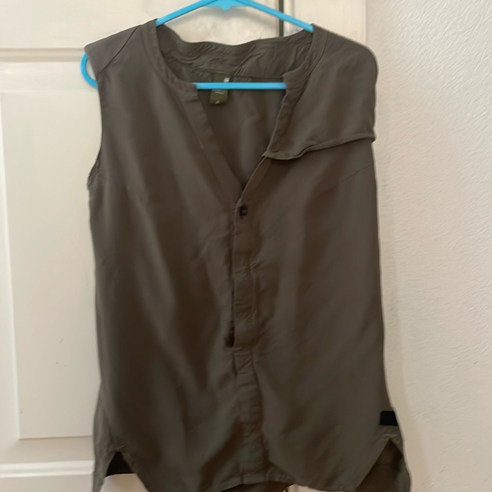 G-Star sleeveless Blouse military green// size S